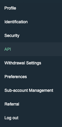 Zur API-Verwaltung navigieren